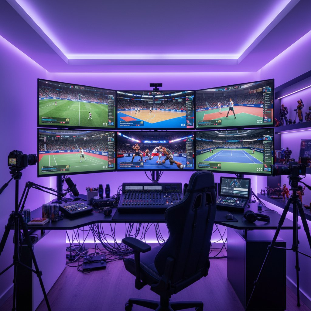 Twitch débarque sur le terrain : la révolution du streaming sportif est en marche